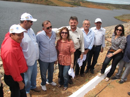 Inauguração da barragem de Piaus em São Julião do Piaui