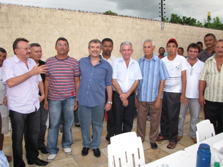 Visita do senador JVC ao municipio de Santa Cruz do Piaui