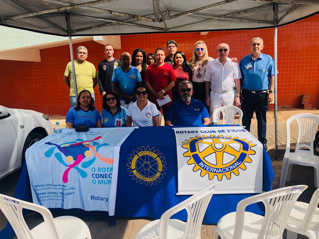 Rotary realiza Campanha para conseguir bolsas de sangue para o Hemopi de Picos