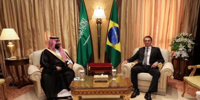 Após visita de Bolsonaro Arábia Saudita anuncia investimento de até US$ 10 bilhões no Brasil