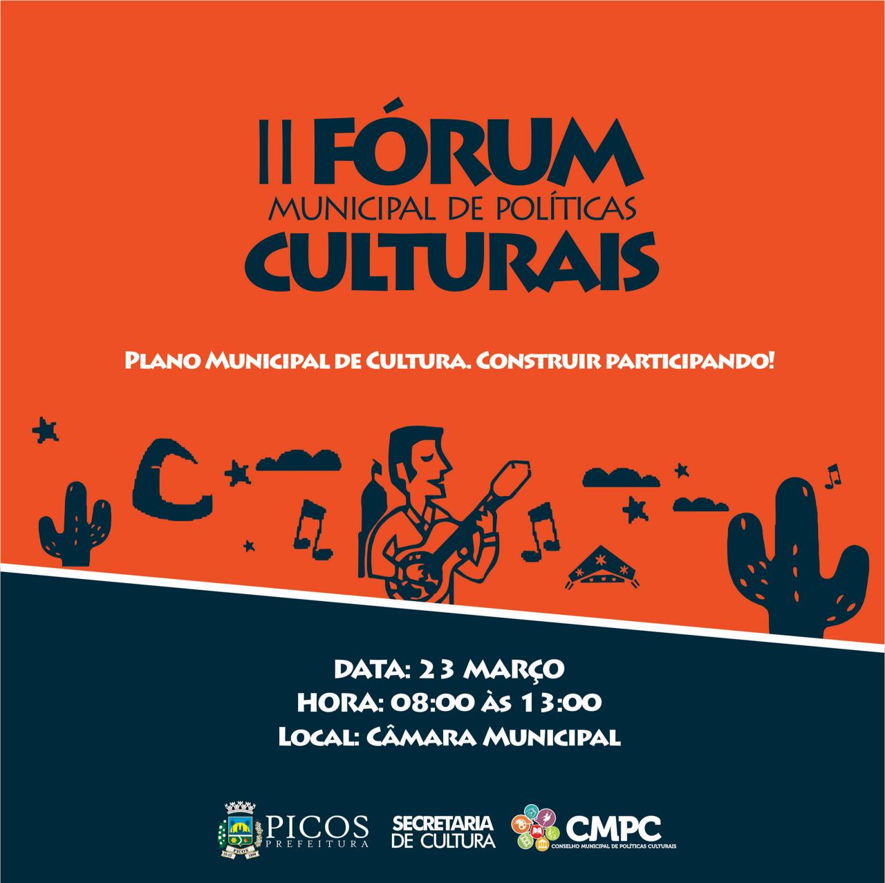 Picos realizará Conferência Municipal de Cultura