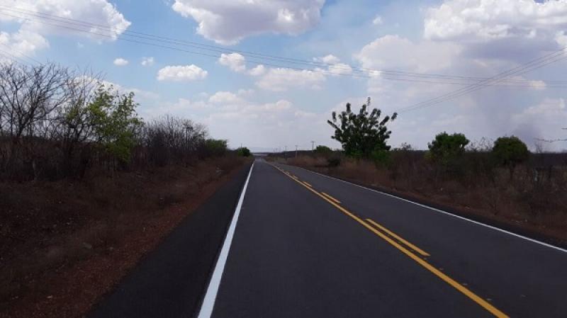 Obra de asfalto que interliga Itainópolis a Picos entra em fase final