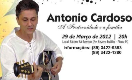 Antonio Cardoso faz show em Picos nesta quinta-feira