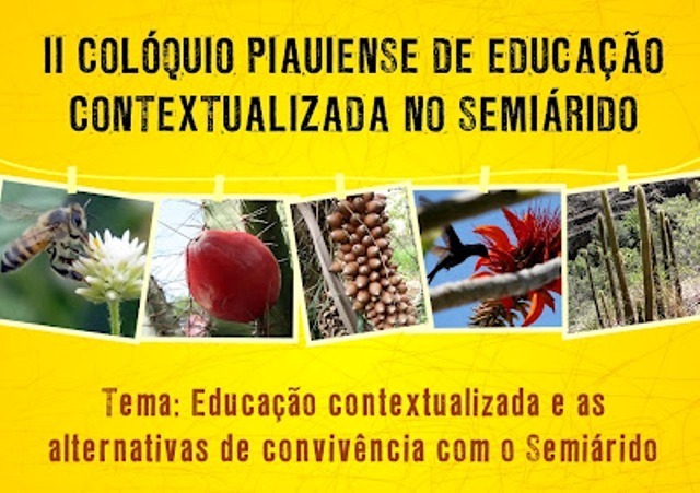 Picos sedia II Colóquio de Educação Contextualizada