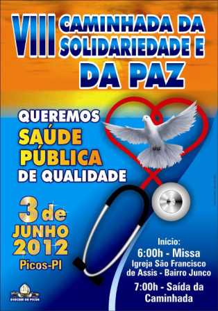 Caminhada da Paz será no próximo domingo