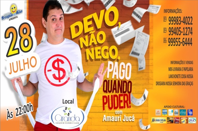 Amauri Jucá realiza novo show em Picos