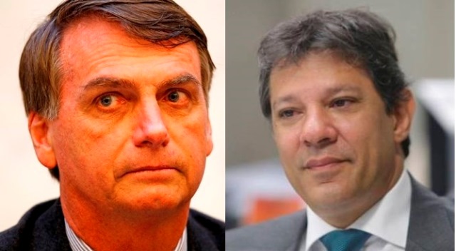 Cresce rejeição a Jair Bolsonaro e a Fernando Haddad