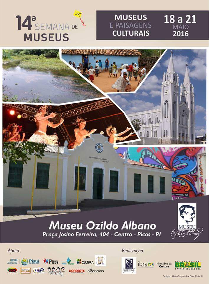 Inicia Hoje 14a Semana de Museus em Picos