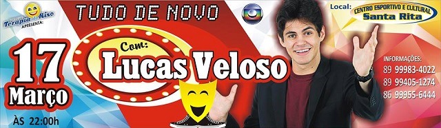 Terapia do Riso realiza show com Lucas Veloso