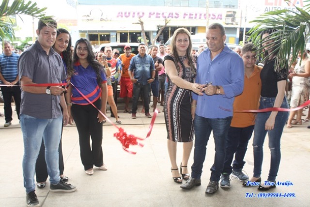Empresário Zomin inaugura posto de combustível em Picos