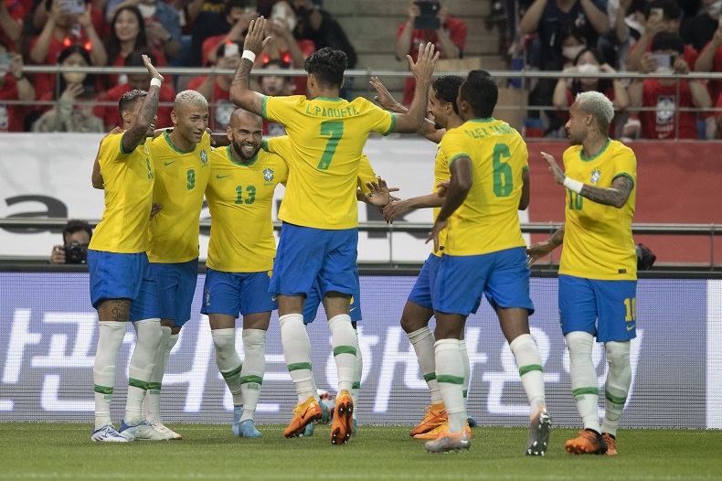 Com dois de Neymar, Brasil goleia Coreia do Sul por 5 a 1