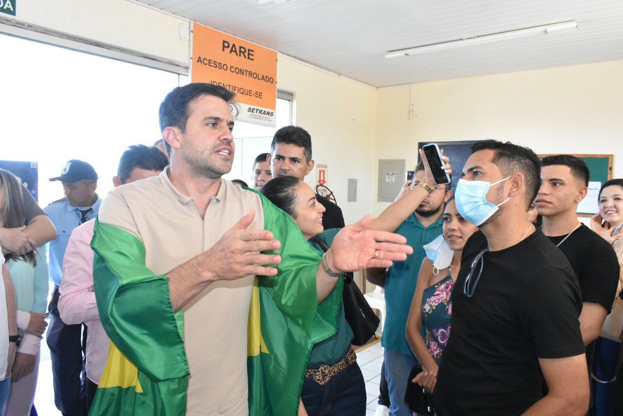 Pré-candidato à Presidência, Pablo Marçal, se reúne com apoiadores em Picos