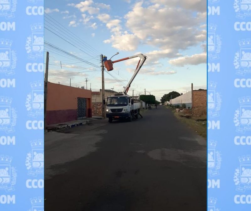 Operação de iluminação pública já contemplou 14 bairros e comunidades de Picos