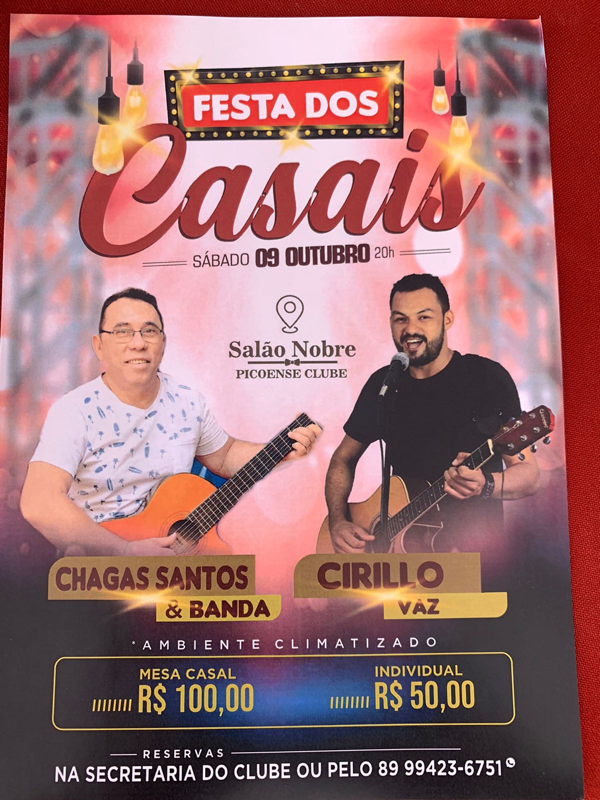 Picoense Clube promoverá Festa dos Casais no próximo sábado (09)