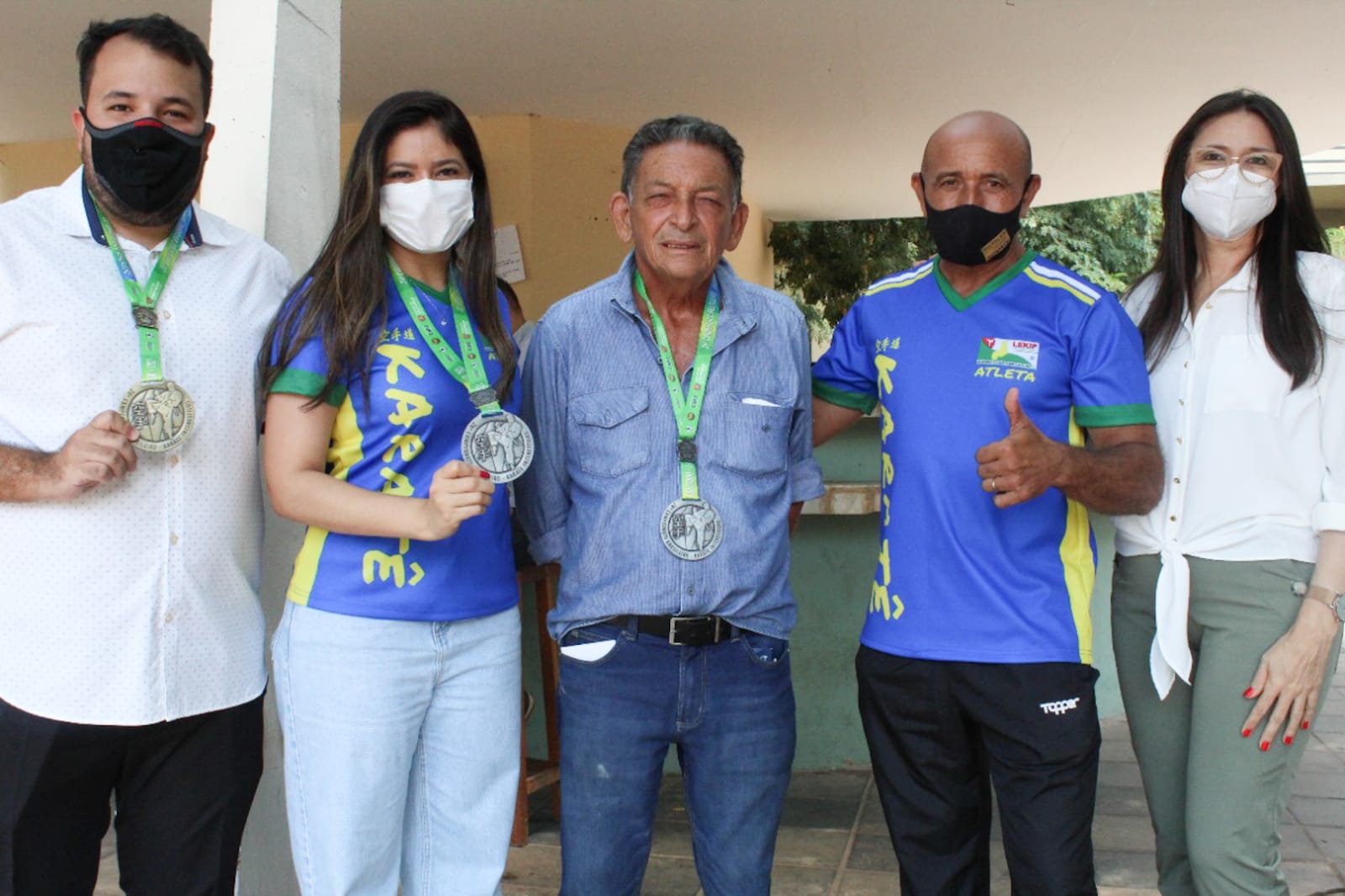 Com apoio da PMP e SEMEL, atleta de karatê de Picos é medalhista de prata em Campeonato Brasileiro