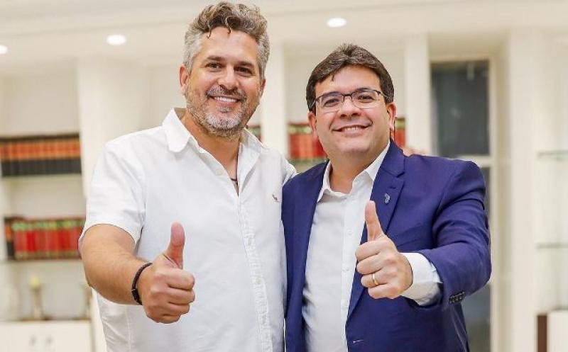 Pablo Santos participa de reunião com Rafael Fonteles em Teresina