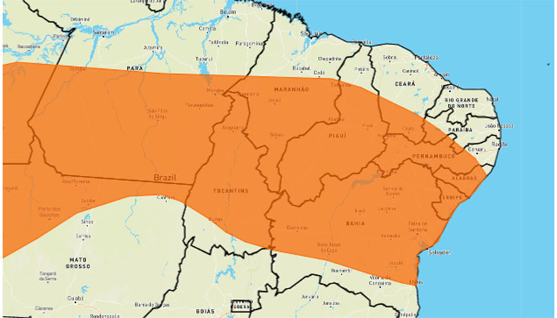 Piauí segue com alerta de chuvas intensas até esta segunda, diz Inmet