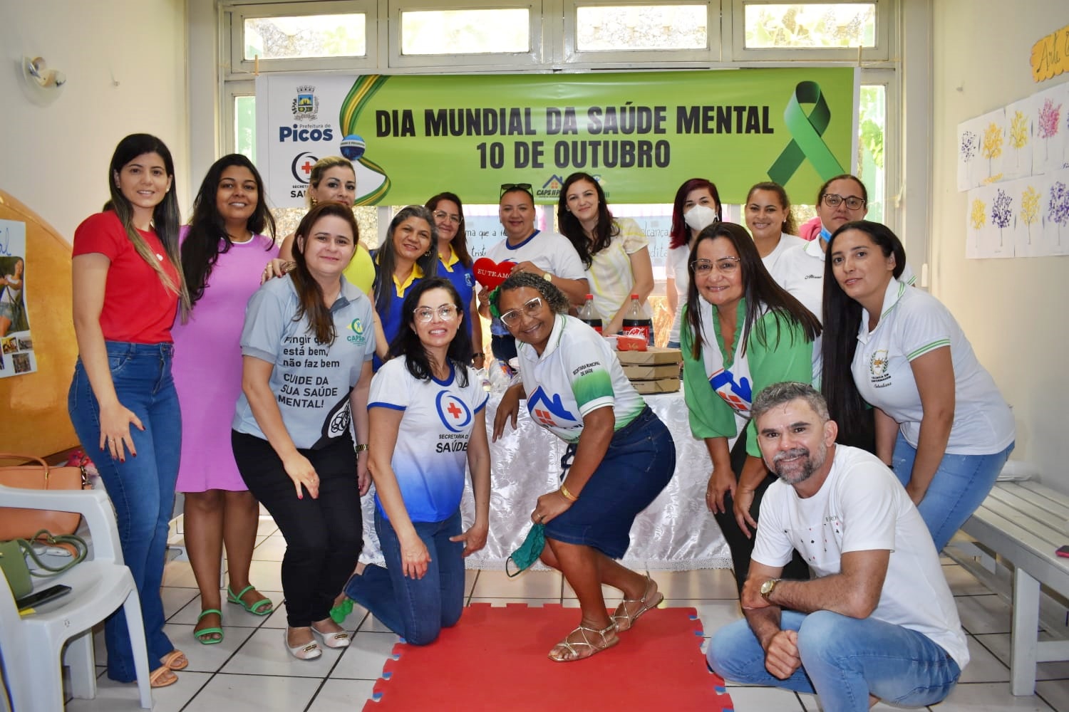 CAPS II promove encontro com profissionais em alusão ao Dia Mundial da Saúde Mental