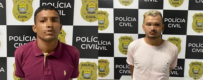 Polícia prende dois suspeitos de integrar facção criminosa no Piauí