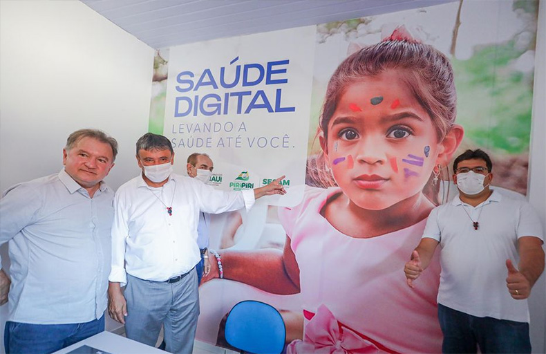 Governador diz que quer expandir programa Saúde Digital para todas regiões do Piauí