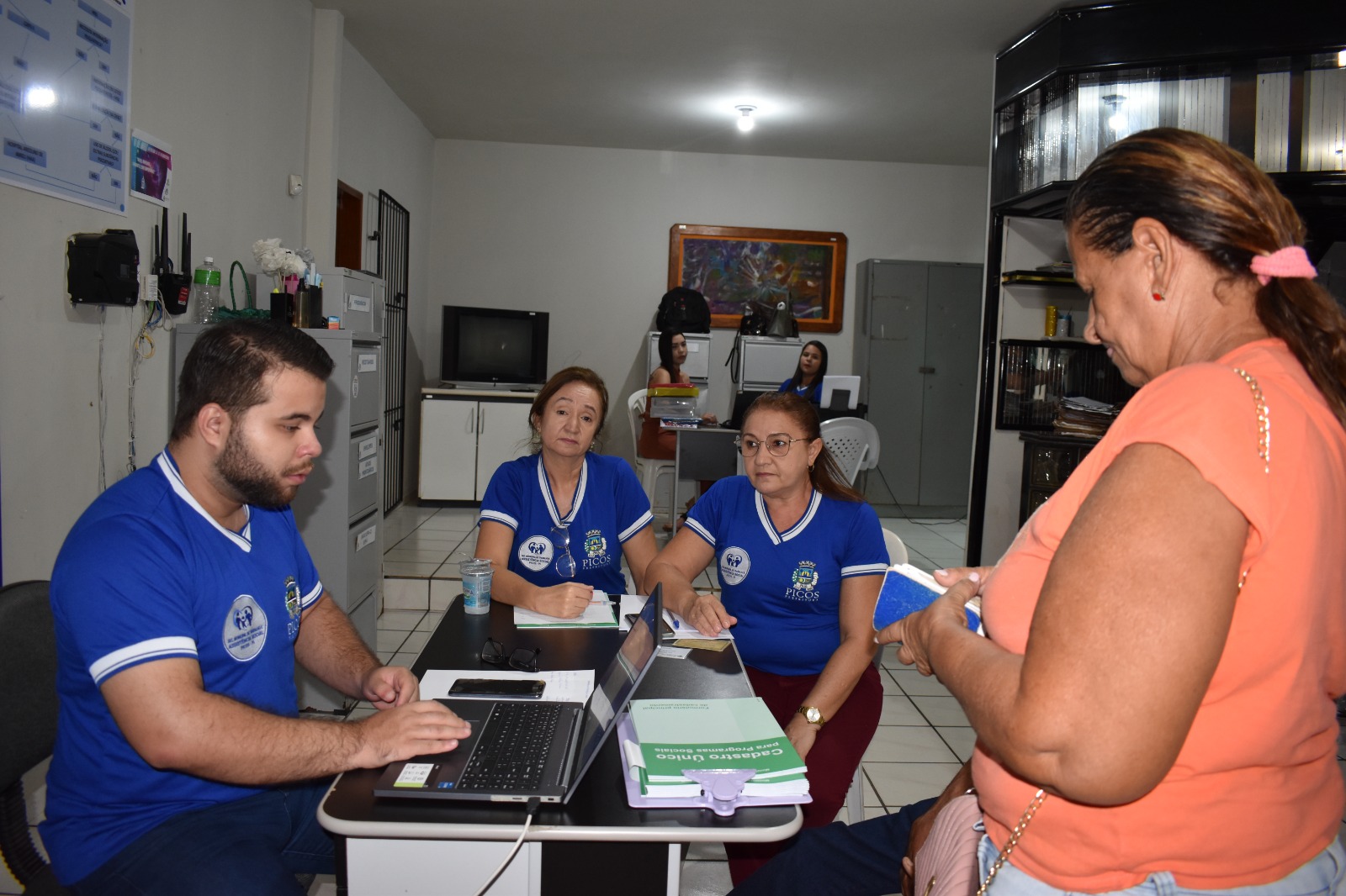 Secretaria de Saúde de Picos participa do mutirão Projeto Mente Cidadã