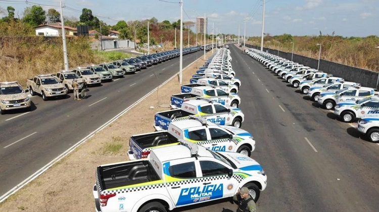 Governo vai entregar 200 viaturas para a Polícia Militar