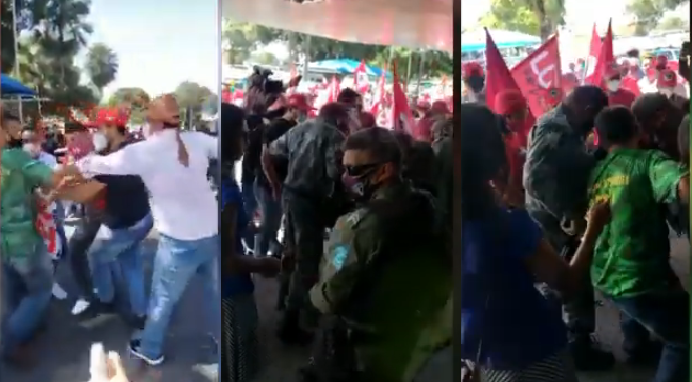 Apoiadores de Lula e Bolsonaro entram em confronto no aeroporto de Teresina