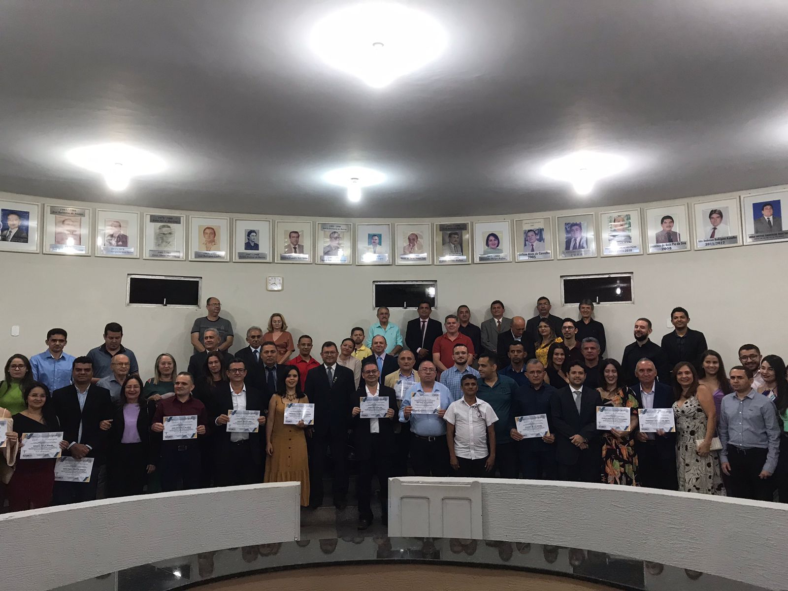 Contadores são homenageados em sessão solene na Câmara de Picos