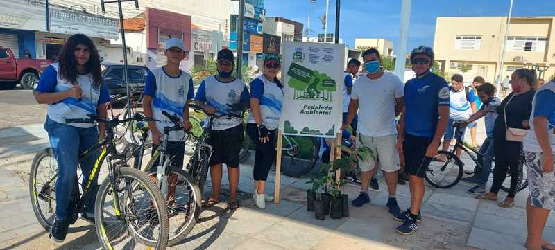 Secretaria de Educação de Picos promove I Pedalada Ambiental Escolar