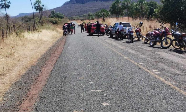 Homem morre após ser colhido por moto na zona rural de Picos