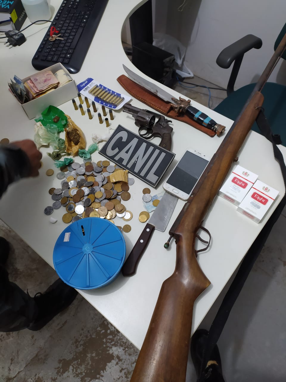Polícia descobre Clube e Bar usado como ponto de distribuição de drogas na zona rural de Itainópolis