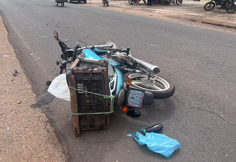 Motociclista morre após colidir contra carro em Picos