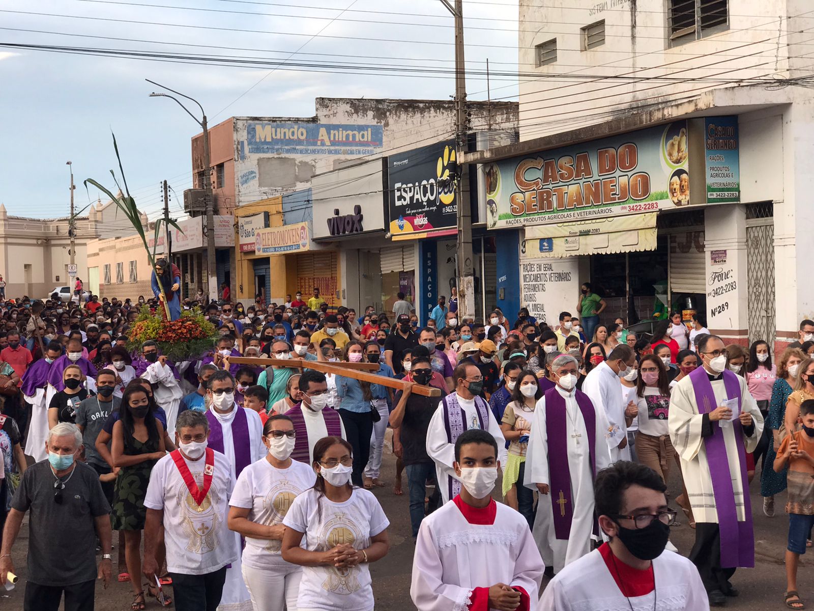 Procissão dos Passos marca a abertura da programação da Semana Santa em Picos