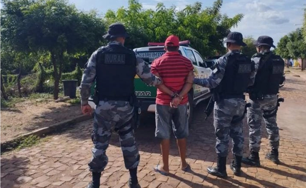 Em Itainópolis, PM prende homicida foragido da Justiça de Pernambuco