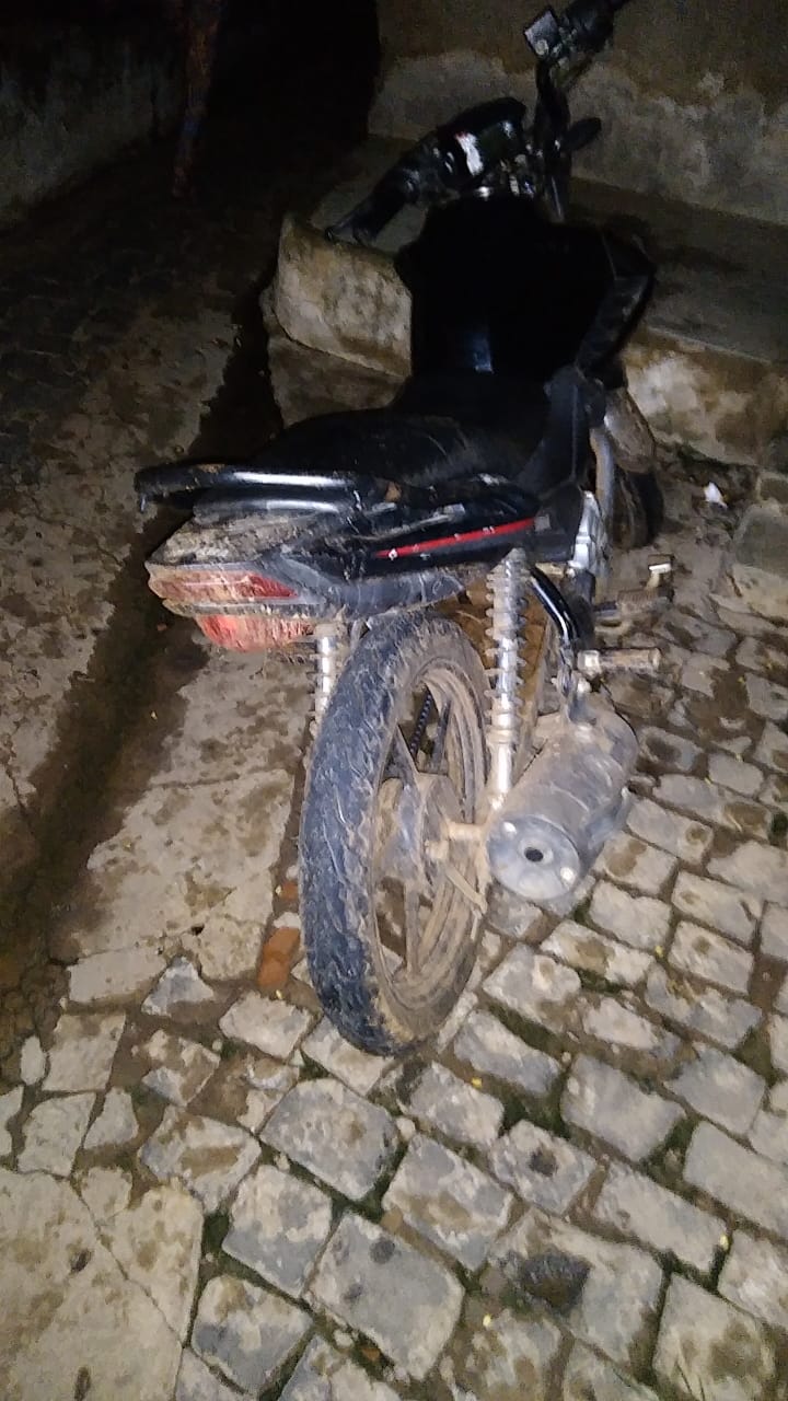 Polícia Militar recupera motocicleta roubada em Picos