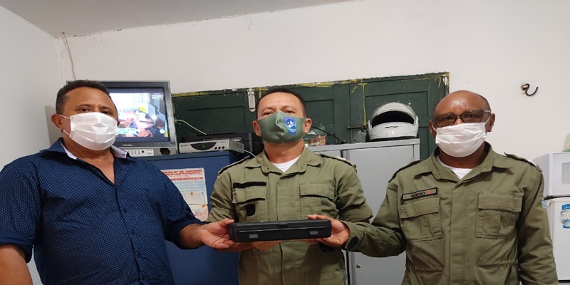 Prefeitura de Itainópolis entrega decibelímetro para a Polícia Militar do município