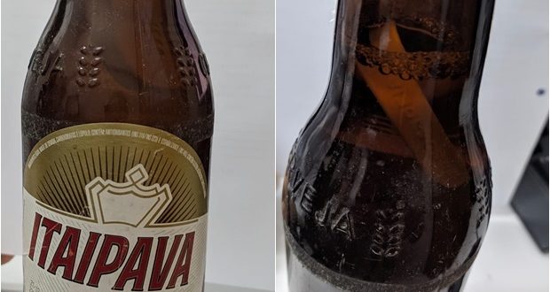 Itaipava é multada após piauiense encontrar ‘objeto estranho’ em garrafa