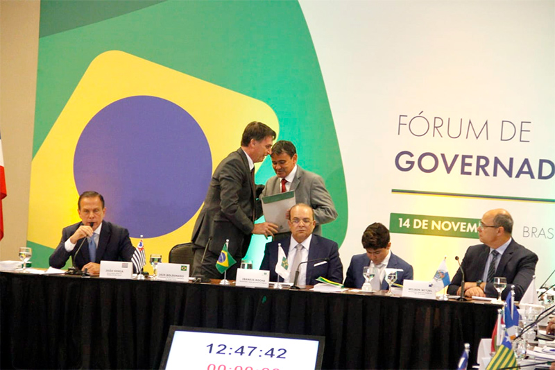Wellington Dias participa de reunião com Bolsonaro após duras críticas