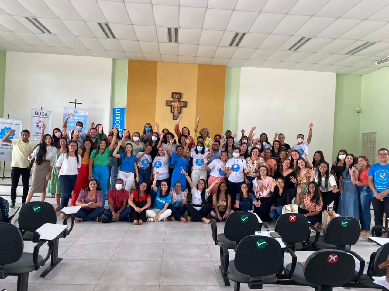 Educação de Picos participa do I Ciclo de Capacitação relacionado ao Selo Unicef 2021/2024 realizado em Oeiras
