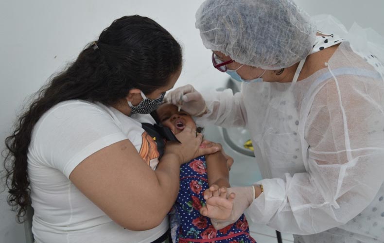 Em Picos, mais de 50% das crianças são vacinadas contra Pólio; meta era 95%