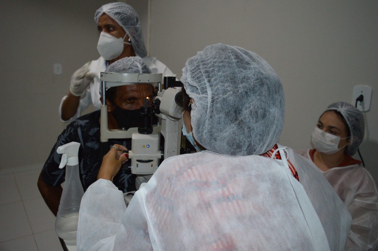 Primeira etapa do mutirão de cirurgias de catarata para pacientes de Picos iniciou nesta quarta-feira (12)