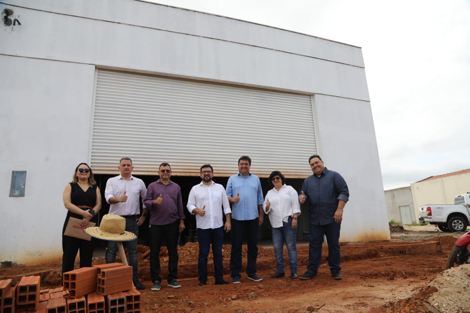 Deputado Nerinho e vereador Chaguinha visitam Redex e Parque Industrial em Picos