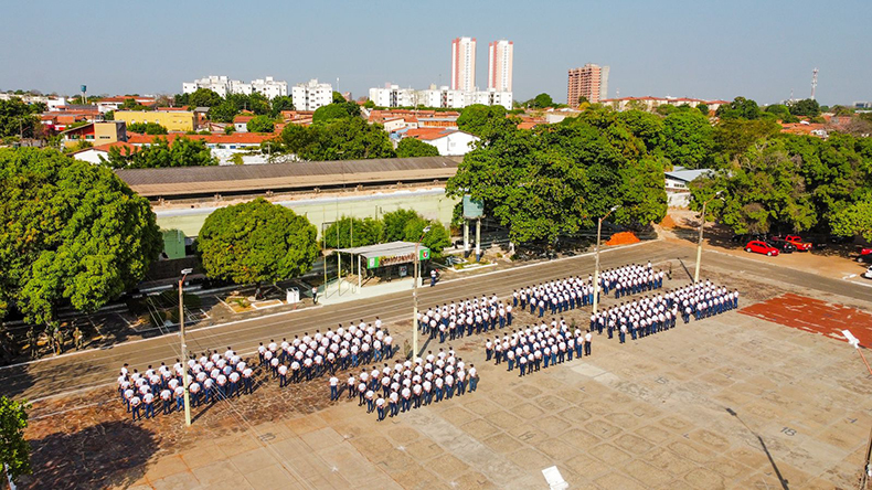 Polícia Militar do Piauí forma cerca de 350 novos policiais nesta quinta-feira (11)