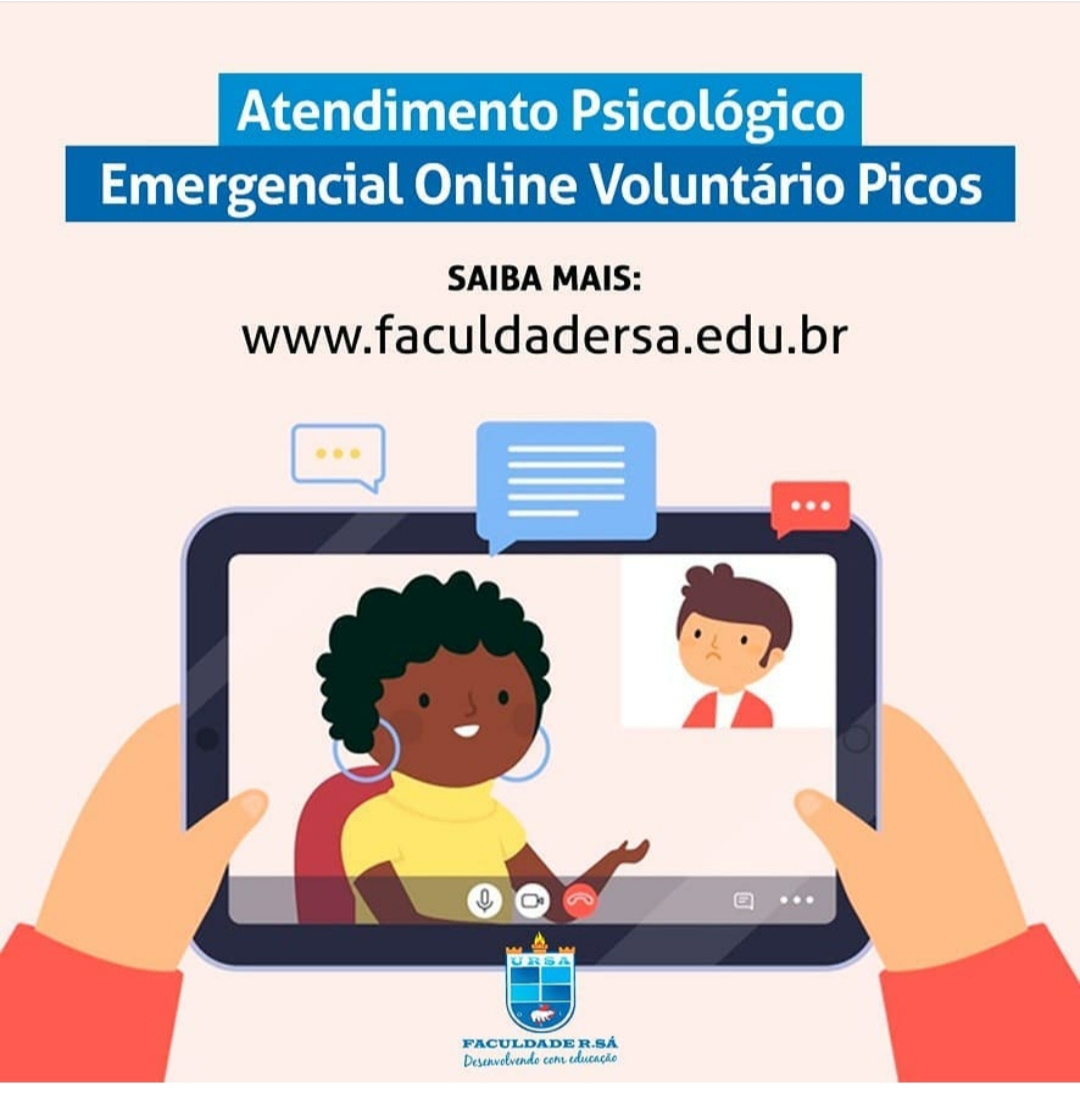 Apoio Psicológico Emergencial Online Voluntário é oferecido durante a pandemia