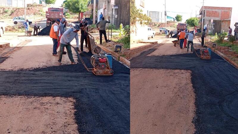 Prefeitura de Picos inicia operação asfáltica no bairro Boa Vista