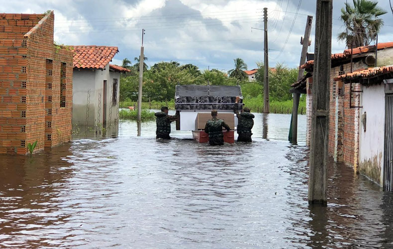 Dois rios já estão em estado de atenção por causa das chuvas no Piauí