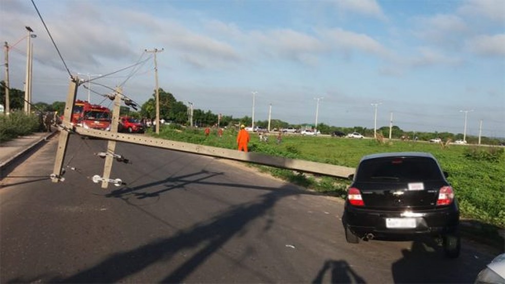 Piauí já registrou este ano mais de 1.600 colisões com queda de postes, diz Equatorial