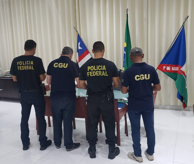 PF cumpre mandados no Piauí em operação contra fraudes em prefeitura do Maranhão