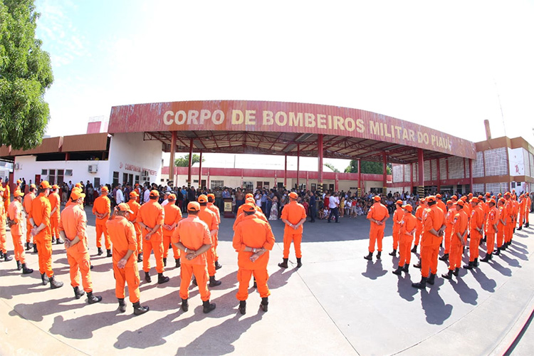 Governador nomeia três novos coronéis para o Corpo de Bombeiros do Piauí