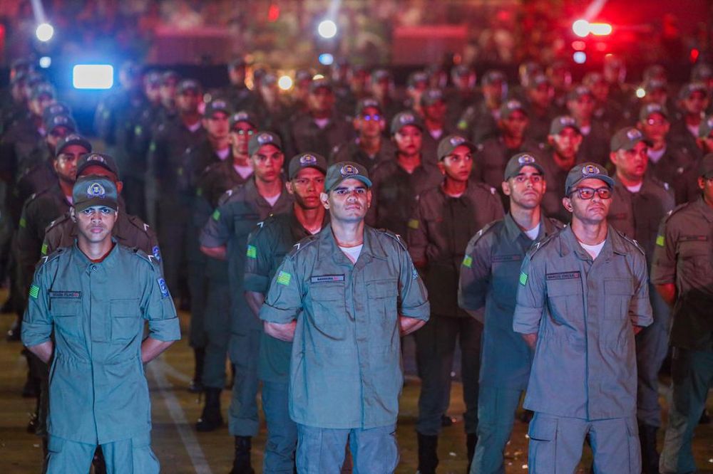 Rafael Fonteles realiza nomeação de 322 novos policiais militares durante evento de formatura